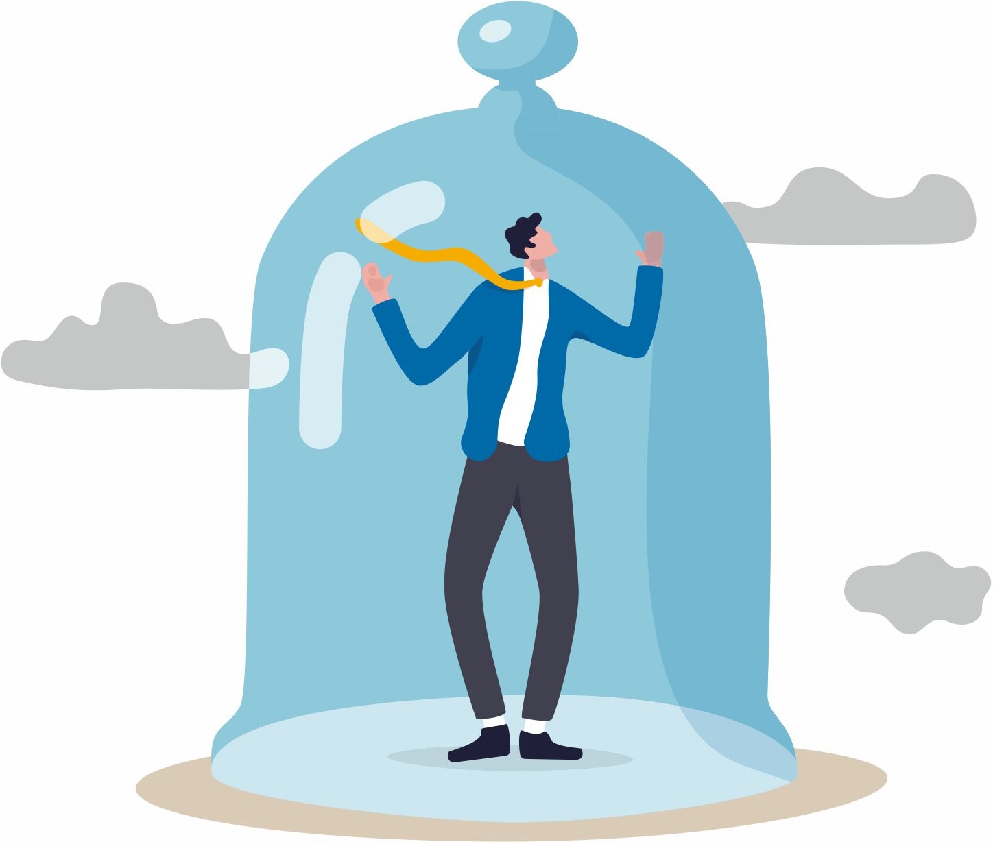 Limiting Beliefs of Top Managers